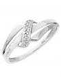 BAGUE DTS 0.003 CT OR BL