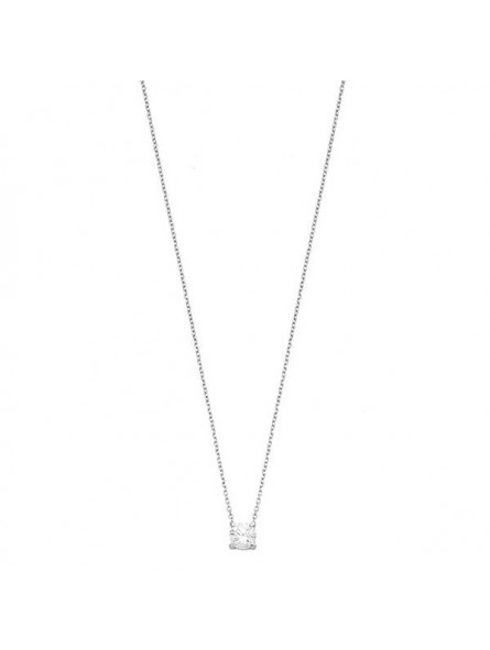 COLLIER FORCAT OXYDE OR BLANC
