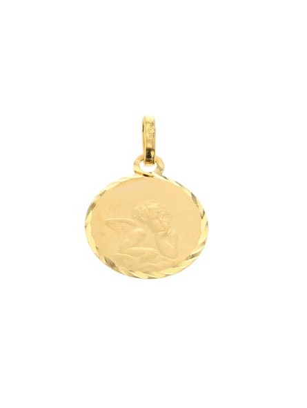 MEDAILLE ANGE , OR JAUNE 375