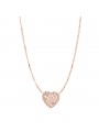 Collier Femme FOSSIL JF03164791 - Collection MOSAIC HEART VINTAGE GLITZ - Style Tendance multimatière