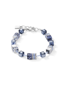 Coeur de Lion - Bracelet GeoCUBE sodalite - hématite bleu - 4017300700