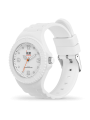 Montre Unisexe Ice Watch Generation - Boîtier résine Blanc - Bracelet Silicone Blanc - Réf. 019150