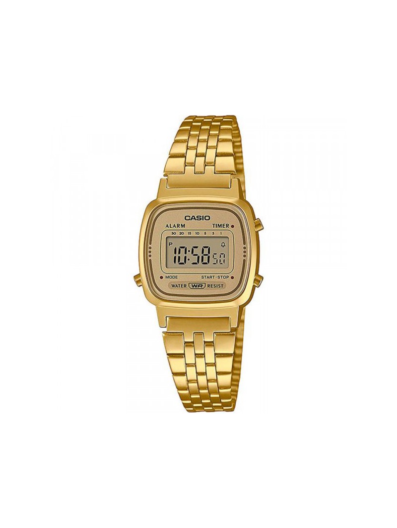 La montre numérique rétro dorée, Casio, Magasinez des Montres pour Femme  en ligne