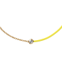 ICE - Jewellery - Diamond bracelet - Chaine et cordon - Yellow