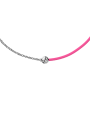 ICE - Jewellery - Diamond bracelet - Chaine et cordon - Pink