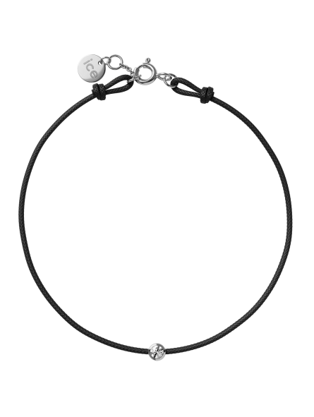 ICE - Jewellery - Diamond bracelet - Cordon - Black