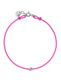 ICE - Jewellery - Diamond bracelet - Cordon - Neon pink