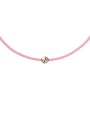 ICE - Jewellery - Diamond bracelet - Cordon - Light pink KID